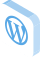 Icône mobile hébergement Wordpress
